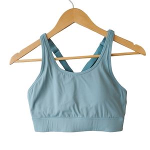 Sol & Mane Tasha Sports Bra Powder Blue Size Medium